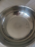 【不锈钢】和面盆厨房烘焙家用火锅盆洗菜打蛋汤锅盆醒面盆料理盆 32cm【热卖款】不锈钢 和面盆 实拍图