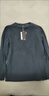 骆驼（CAMEL）长袖圆领套头卫衣男宽松休闲运动打底衫 J13CAYL6063 幻影黑 XL 实拍图