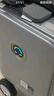 Airwheel爱尔威电动行李箱可骑行拉杆箱可坐可代步铝框箱包20英寸登机箱 实拍图