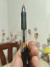 浩立兴按动中性笔水笔学生专用考试黑色笔水性签字笔芯0.5mm按压式k35子弹头圆珠墨蓝黑红笔老师办公笔 K35 黑色【3支笔+10支笔芯】 书写粗细0.5mm 实拍图