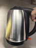 九阳（Joyoung）热水壶烧水壶电水壶1.7L大容量304不锈钢优质温控 家用0胶水电热水壶JYK-17C15 实拍图