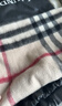 博柏利（BURBERRY）【礼物】围巾男女 格纹羊绒围巾 石色 实拍图