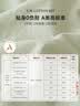 Teenie Weenie小熊床笠款四件套纯棉100%A类全棉绣花床品1米8床笠双人加大被套海盐微风-水绿+米黄 实拍图