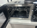 格兰仕（Galanz）不锈钢内胆微波炉烤箱一体机 家用微波炉平板式23升大容量光波炉旋钮老人用简单G80F23SP-M8(S0) 实拍图