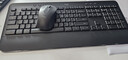 罗技（Logitech）MK650无线蓝牙键鼠套装 商务办公键鼠套装 办公鼠标键盘 静音鼠标 全尺寸设计 优选系列 黑灰色 实拍图