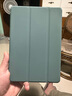 【硅胶防摔】ipad11保护壳air7平板保护套外壳套笔槽防摔硅胶三折全包9.7寸air6pro11寸 暗夜绿【液态手感丨轻薄有型】 iPad Mini4/5 (7.9英寸) 实拍图