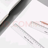 广博(GuangBo)20cm办公通用直尺 测量绘图尺子 办公用品 CB5665  实拍图