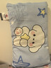 洁丽雅（Grace）儿童枕头 纯棉可拆洗枕套 学生宿舍纤维枕单只装30*50cm 萌萌小狗 实拍图