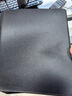 灵蛇（LINGSHE）鼠标垫 260*210*3mm 量贩式企业办公电脑桌垫小号 精密包边防滑可水洗 10个装 P01黑色 实拍图