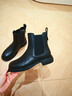 天美意短靴加绒女切尔西靴保暖女靴子 黑色-绒里【热卖经典款】 39 实拍图