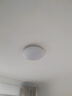 雷士（NVC）led吸顶灯阳台灯现代简约家用圆形房间卧室灯百搭灯具 24W正白光 实拍图