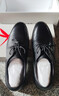 红蜻蜓真皮男鞋秋冬舒适商务休闲皮鞋高级正装德比鞋婚鞋WTA7376黑色40 实拍图