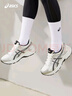亚瑟士ASICS女鞋舒适透气跑步鞋缓震回弹跑鞋运动鞋 GEL-CONTEND 4 白色/银色 37 实拍图
