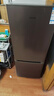 荣事达（Royalstar）200升小冰箱小型家用出租房办公室宿舍双开门两门双门二门电冰箱节能省电低音钛深灰R200 实拍图