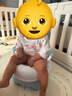 小哈伦儿童马桶婴儿坐便器婴幼儿尿盆小孩宝宝小便器3D软垫坐垫天蓝 实拍图