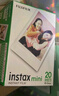 富士（FUJIFILM）instax立拍立得相机 3英寸mini迷你相纸胶片胶卷 3寸双包+相册+收纳盒+冰箱贴*2【含20张白边】 官方标配 实拍图