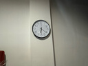 北极星（POLARIS）挂钟客厅钟表挂墙家用静音时钟现代简约大气挂表时尚35cm石英钟 实拍图