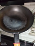 悦味（Taste plus）无涂层铁锅精铁炒锅炒菜锅不易锈电磁炉燃气通用 带盖- 30cm 实拍图