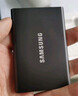 三星（SAMSUNG）1TB Type-c USB 3.2 移动固态硬盘（PSSD） T7 灰色 NVMe读速1050MB/s 手机直连笔记本外接 实拍图