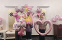 多美忆生日场景布置女孩生日气球儿童道具氛围装饰快乐桌飘装扮粉色套餐 实拍图