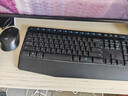 罗技（Logitech）MK220 键鼠套装 无线键鼠套装 办公键鼠套装  多媒体键鼠套装 带无线2.4G接收器 黑色 实拍图