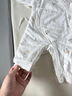 贝瑞加（Babyprints）新生儿连体衣2件装婴儿纯棉内衣薄款四季爬服柔软宝宝哈衣 粉52 实拍图