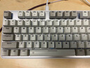 达尔优（dareu）EK810无线机械键盘 笔记本电脑办公商务键盘 2.4G蓝牙三模连接 全尺寸104键 深空灰红轴 实拍图