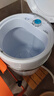 小鸭洗衣机小型迷你半自动单桶家用婴儿童宿舍租房 洗内衣裤袜子洗衣机 3.5KG【蓝光净衣丨小件洗涤】566白 实拍图