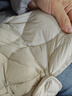 鸭鸭（YAYA）轻薄羽绒服马甲女V领新款基础修身背心内胆鸭绒马夹外套 米白色 155/80A(S) 实拍图