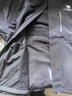 骆驼（CAMEL）三防冲锋衣户外登山服防水防风防污三合一保暖时尚运动外套 A9W214119AX，黑色，男女同款 XL 实拍图
