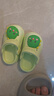 牧童儿童拖鞋夏男宝宝洞洞鞋软底女童卡通洗澡婴幼儿家居鞋奶龙绿140 实拍图