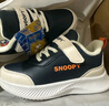 SNOOPY史努比童鞋儿童运动鞋冬季男女童保暖二棉轻便小白鞋2867深蓝米31 实拍图