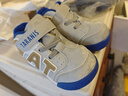 泰兰尼斯秋冬季新款学步鞋中高帮男宝宝鞋气泵防滑防踢机能鞋子 灰金 冬季加绒选大一码 21 鞋内长14.0cm适合脚长13.0 实拍图