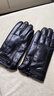 金利来手套男冬季骑行加绒加厚保暖羊皮开车薄款防寒机车摩托车真皮分指 【羊皮加厚 官方授权 假一罚十】 XL 实拍图