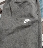 耐克（NIKE）男运动裤冬季加绒收腿针织休闲裤日常百搭BV2738-071 调炭灰色XL 实拍图