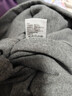 浪莎秋裤男单件纯棉薄款羊毛抑菌护膝男士棉毛裤保暖线裤衬裤深灰 3XL 实拍图
