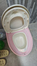 babycare马桶坐便器蹲便器儿童马桶仿真马桶坐便圈2-6岁宝宝便盆维尔粉 实拍图
