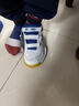 尤尼克斯YONEX羽毛球鞋yy基础款舒适亲子款青少年SHB101JRCR白/蓝35码 实拍图