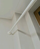 卡贝免打孔伸缩杆衣柜内挂衣杆不锈钢撑杆阳台晾衣杆固定浴帘杆白色 实拍图