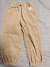 优衣库婴幼儿宝宝灯芯绒长裤/宽松休闲裤裤子25秋冬新款478838 31 米色 110 实拍图
