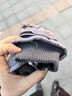 目丸保暖手套男女户外冬天骑行防寒风加绒厚触屏女防水冬季棉滑雪手套 9#深灰色 深度暖手套-男款 实拍图