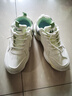 回力（Warrior）官方运动鞋女鞋秋冬皮面跑步鞋老爹鞋轻便小白鞋子女白绿皮面38 实拍图