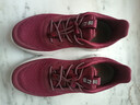 足力健老人鞋中老年轻便休闲散步鞋2431380J 女 酒红 40 实拍图