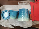 故宫文化 千里江山泡茶杯 陶瓷茶水分离杯故宫文创礼品送领导礼物 礼盒装 款二升级版450ml 实拍图