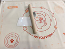 双枪（Suncha）硅胶揉面垫食品级擀面垫70*50 和面板烘焙案板超大升级加厚4件套 实拍图