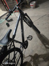 EG7山地自行车成人学生变速越野单车双减震赛车26寸青少年男女 辐条【升级减震 超强承重】黑白 26寸21速【适合：160-180CM】 实拍图
