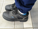 蓝鸥盾劳保鞋男冬季钢包头防砸防刺安全工作牛皮防水耐磨工地鞋005L 42 实拍图