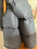 黑冰25新款户外700蓬鸭绒男款加厚防风保暖羽绒服 F8905MJ 灰白 2XL 实拍图