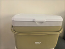 原始人 保温箱冰块冷藏箱户外露营旅行车载冰桶商用摆摊钓鱼小型便携 13L抹茶色【带冰晶卡扣】配冰晶盒+冰袋*8 实拍图