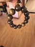 月印百川 金丝楠木手串男女款佛珠手链约20mm 实拍图